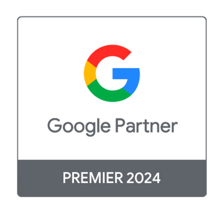 Google Premier Partner Badge 2024 für WESEO